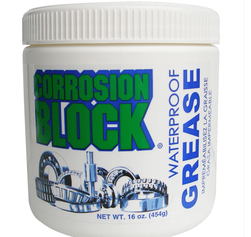 Corrosion Block High Performance Waterproof Grease - 16 Ounce Tub.