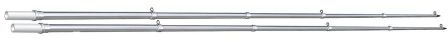 Aluminum Fixed Length Outrigger Poles 15' 5pc- pair