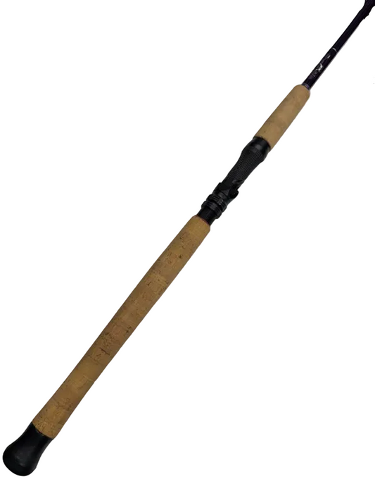 Witch Doctor WDTC76JDGH Custom Purple Judge Spinning Rod 7'6" 12-25lb