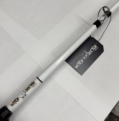 Witch Doctor TUFSTIK7 White Though Stick Casting Rod 6'6" 15-30lb.