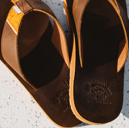 Grundens Lionfish Sandal Brown