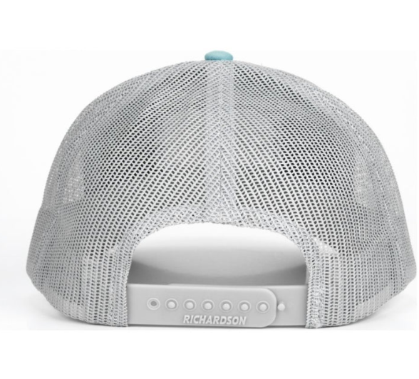 Grundens Low Pro Script Trucker Snapback Hat