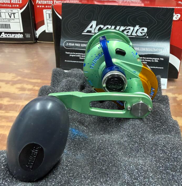 Accurate VT-400-MAHI Valiant Twindrag 400 Reel Mahi V2