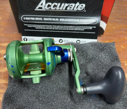 Accurate VT-400-MAHI Valiant Twindrag 400 Reel Mahi V2
