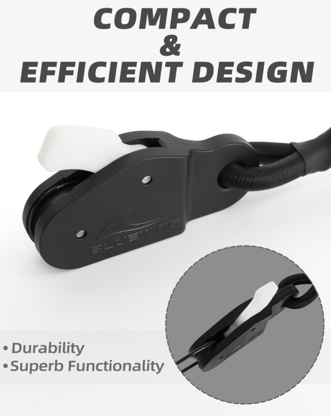 Bluewing Outrigger Halyard Lock Pulley