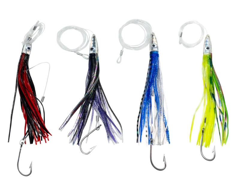 Rite Angler 8" Tuna Dart Trolling Lures Set of Four