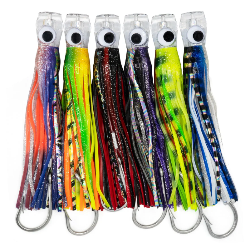 Rite Angler 9" Tuna Dart Trolling Lures Set of Six