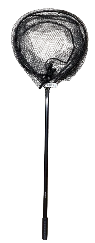 Livebottom Rubber Landing Net Black