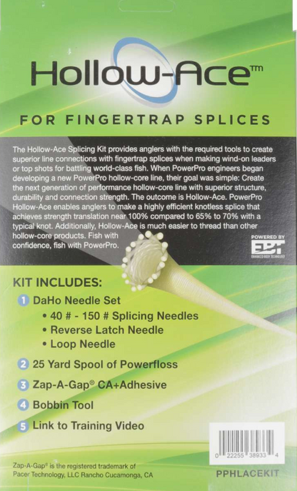 PowerPro PPHLACEKIT Hollow Ace Splicing Needle Kit