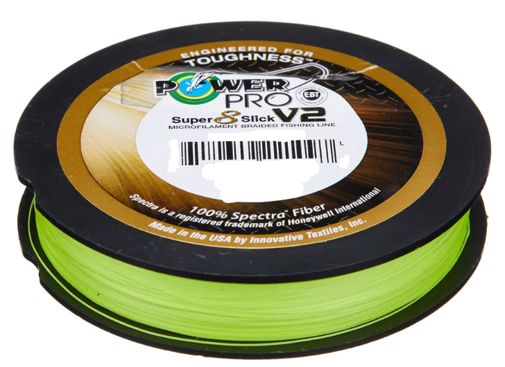PowerPro Super Slick V2 Braided Fishing Line 50lb 1500yd Moonshine