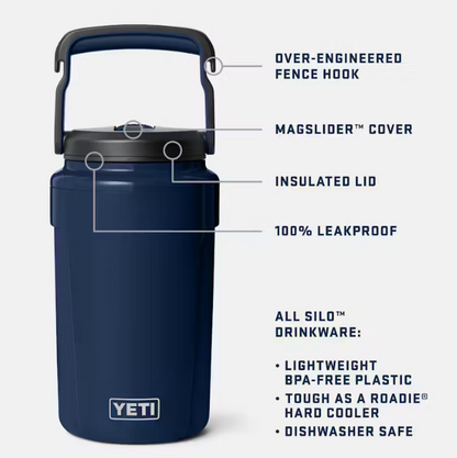 YETI Silo Half Gallon Jug With Straw
