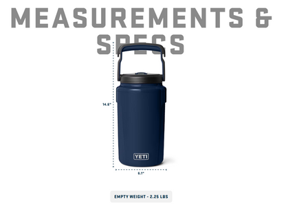 YETI Silo Half Gallon Jug With Straw