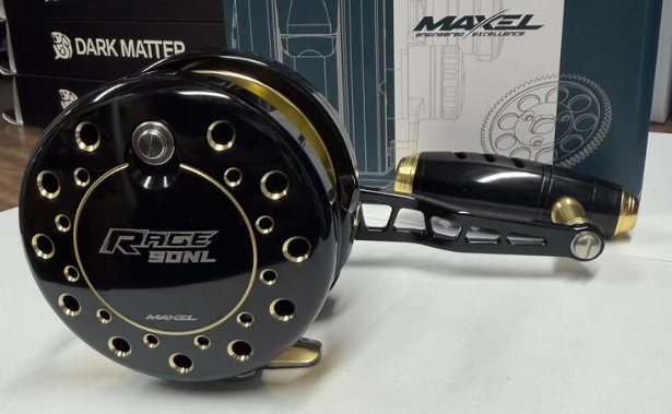 Maxel Rage 90N Reel Combo Daiwa Saltiga SGP61XH Power Slow Rod 6'1" 800g