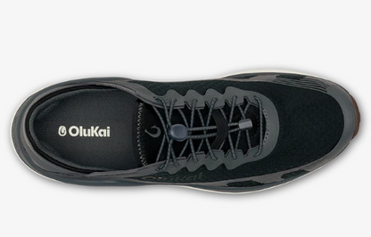 Olukai Ahi Men’s Performance Marine Shoe Black/Black