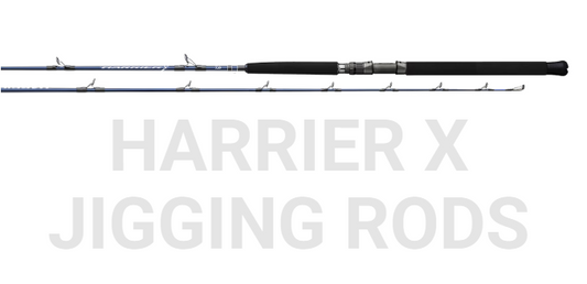 Daiwa DAHRX66MHS Harrier-X Jigging Spinning Rod 6'6" 50-100lb