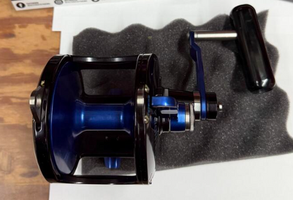 Accurate VT2-1000-BBL Valiant 2 1000 2-Speed Conventional Reel Black Blue Extreme Handle