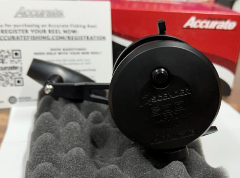 Accurate AX-600XN-JIG Ascender 600 Narrow Star Drag Jigging Conventional Reel Right Hand