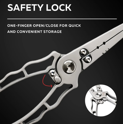 ZERIS FISHING STAINLESS STEEL PLIERS