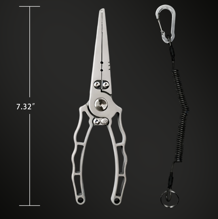 ZERIS FISHING STAINLESS STEEL PLIERS