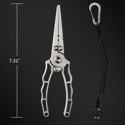 ZERIS FISHING STAINLESS STEEL PLIERS