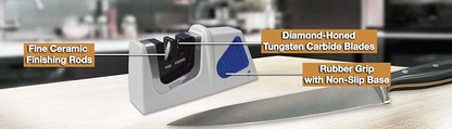 AccuSharp Compact Pull-Through 2-Stage Knife Sharpener
