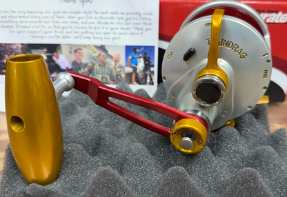 Accurate VT2-600NL-JIG-FSFL Valiant Twindrag 600 Narrow 2-Speed V2 Jigging Conventional Reel Free State Of Florida Left Hand