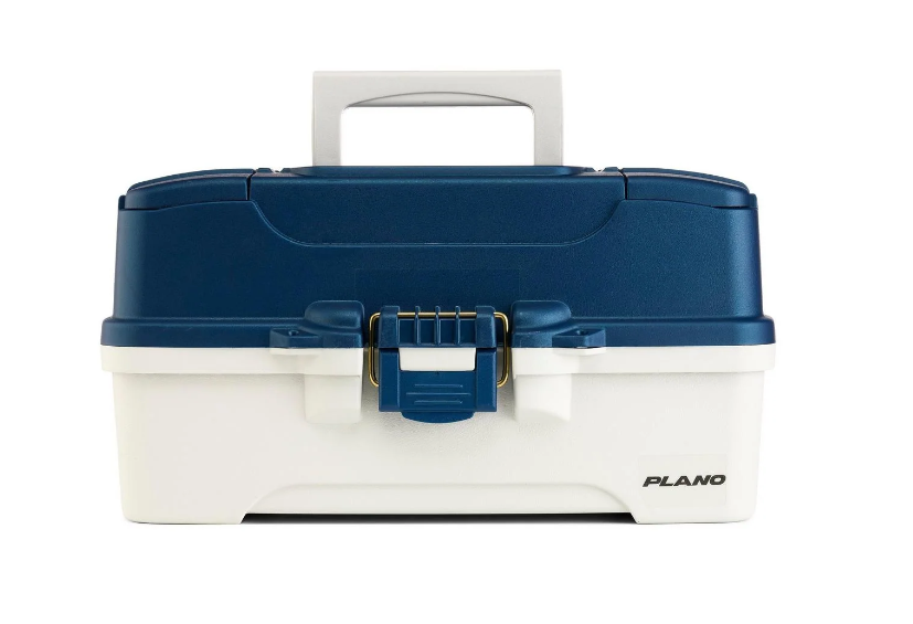 Plano 3-Tray Tackle Box - Blue/White