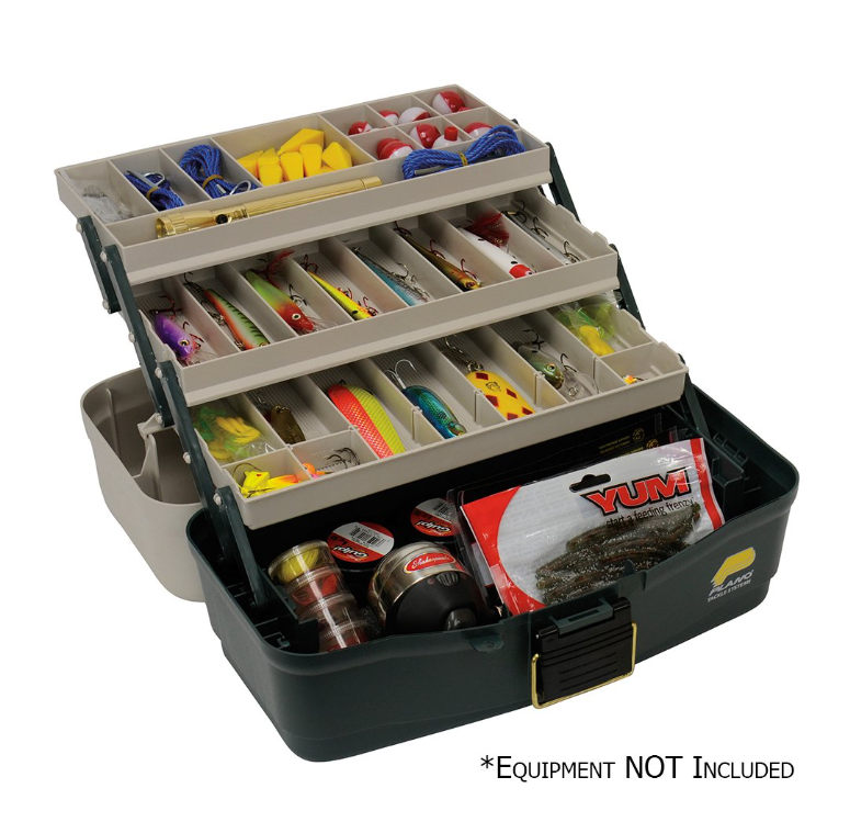 Plano Eco Friendly 3-Tray Tackle Box