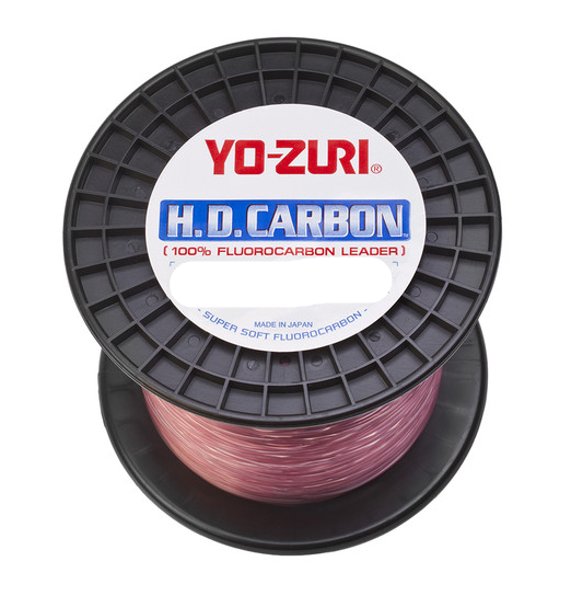 Yo-Zuri HD Carbon Fluorocarbon Leader 250yd Pink