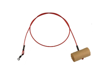 Gator Pro Gator Bait Pegs 3pk 30" 400# test Monofilament