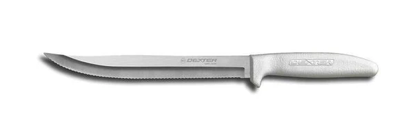 Dexter-Russell Sani-Safe Scalloped Utility Slicer 8"