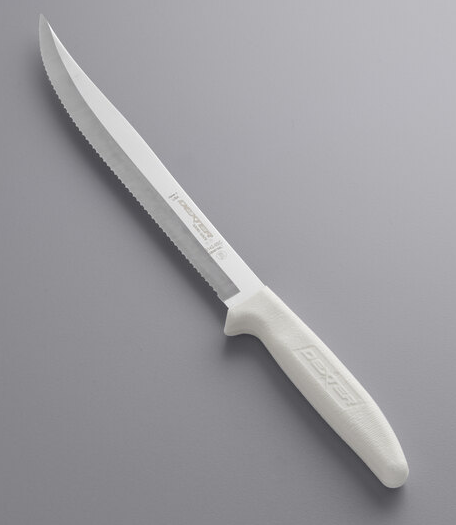 Dexter-Russell Sani-Safe Scalloped Utility Slicer 8"