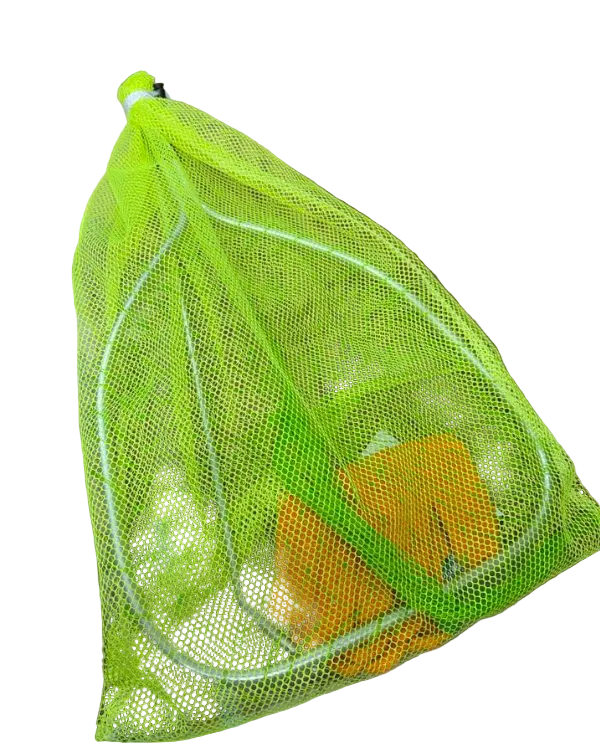 Cuda Deluxe Lobster Kit Orange Grip Gloves/ Aluminum Gauge/ Net/ 18" x 30" Mesh Bag/Aluminum Tickle