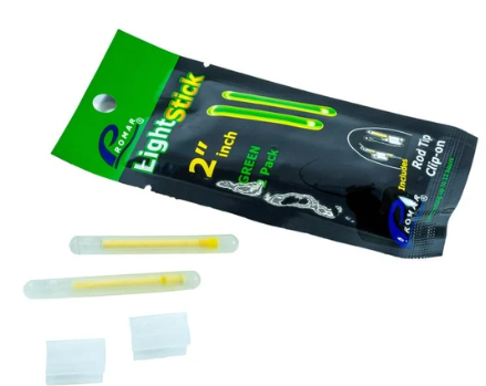 Promar 2" Light Glow Stick 2Pk (Rod Tip Clip-On)