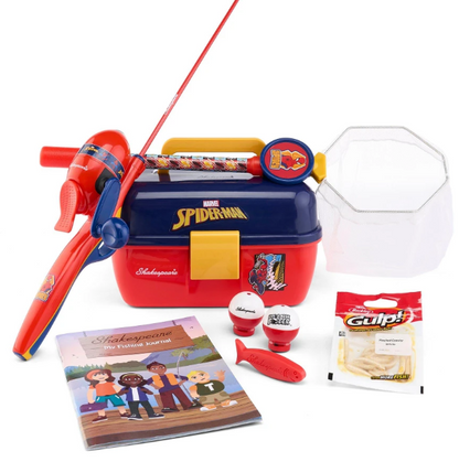 Shakespeare 21pc Fishing Kit - Spiderman