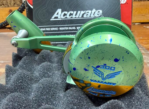 Accurate VT-300-SPJ-MAHI Valiant 2 Twindrag 300 SPJ Jig Conventional Reel Mahi