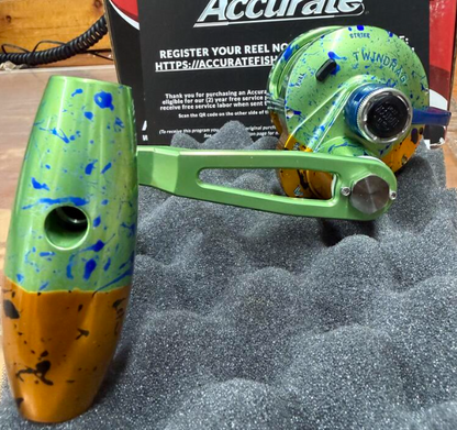 Accurate VT-500HNL-JIG-MAHI Valiant 2 500 Narrow 5:1 Reel Mahi Left Hand