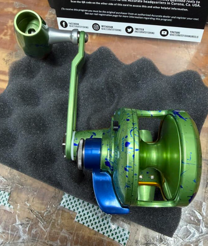 Accurate VT-500HNL-JIG-MAHI Valiant 2 500 Narrow 5:1 Reel Mahi Left Hand