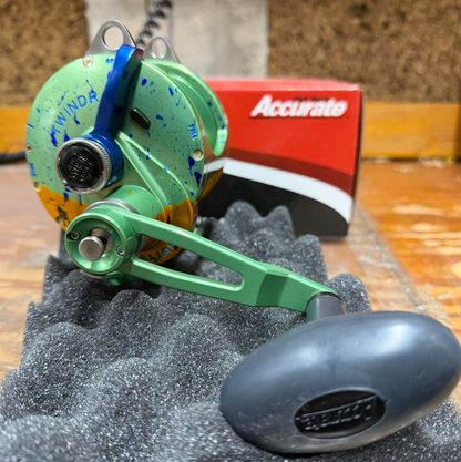 Accurate VT2-800-MAHI Valiant 2 800 2-Speed Conventional Reel Mahi Right Hand