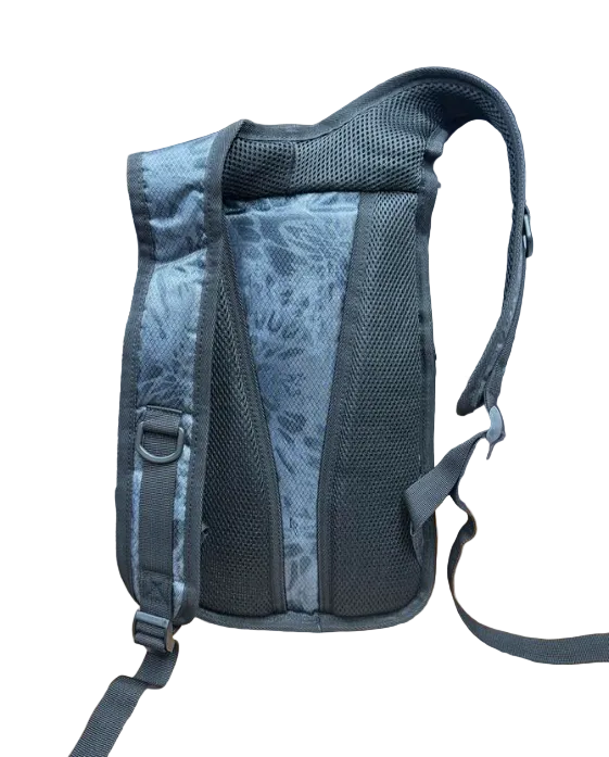 Redbone Tackle Fishing Backpack Grey Black