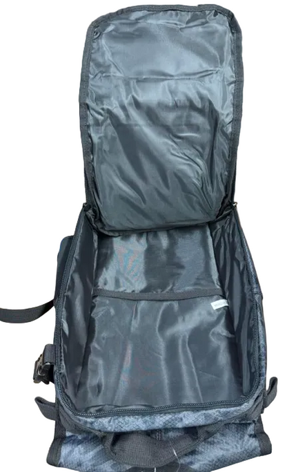 Redbone Tackle Fishing Backpack Grey Black