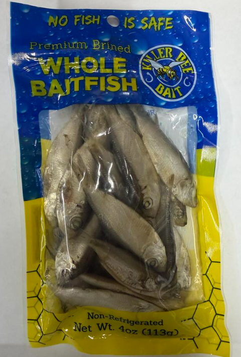 Killer Bee Baits Preserved Baits Premium Whole Baitfish