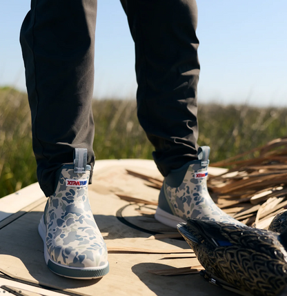 Xtratuf Men's Ankle Deck Boot Sport Stormy Duck Camo