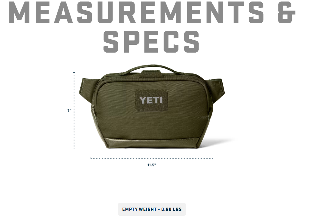 YETI Ranchero 4L Crossbody Bag