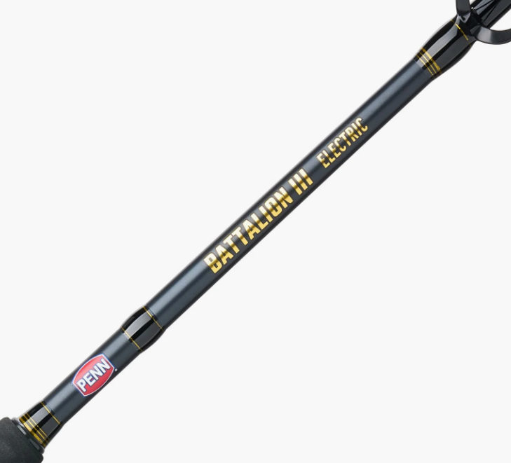 Penn BATELIIIC60HRT Battalion III Electric Conventional Rod Roller Tip 6' 40-80lb