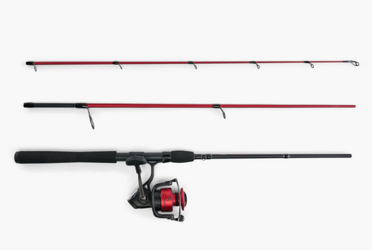 Penn FRCV4000703MTRVL Fierce V 4000 Travel Spinning 3-Piece Combo 7' 15-30lb