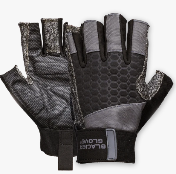Glacier Glove Stripping - Fighting Fingerless Glove