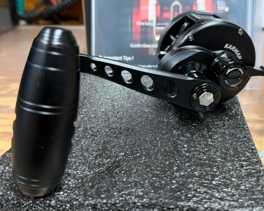 Maxel Armory 35L Level Wind Black Edition Conventional Reel Left Hand