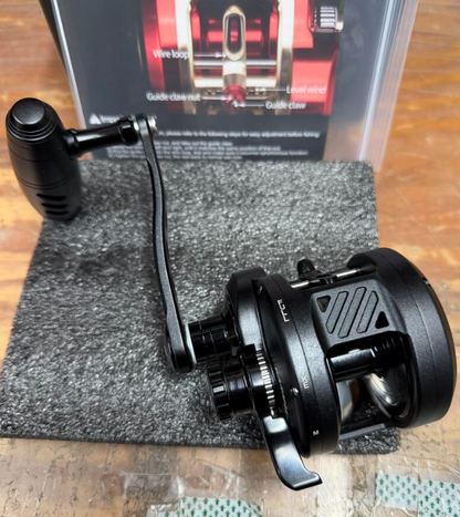 Maxel Armory 35L Level Wind Black Edition Conventional Reel Left Hand