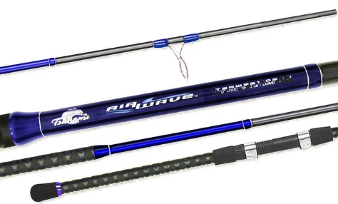 Tsunami TSAWSS-1102H Airwaves Surf Spinning Rod 2-Piece 11' 20-40lb